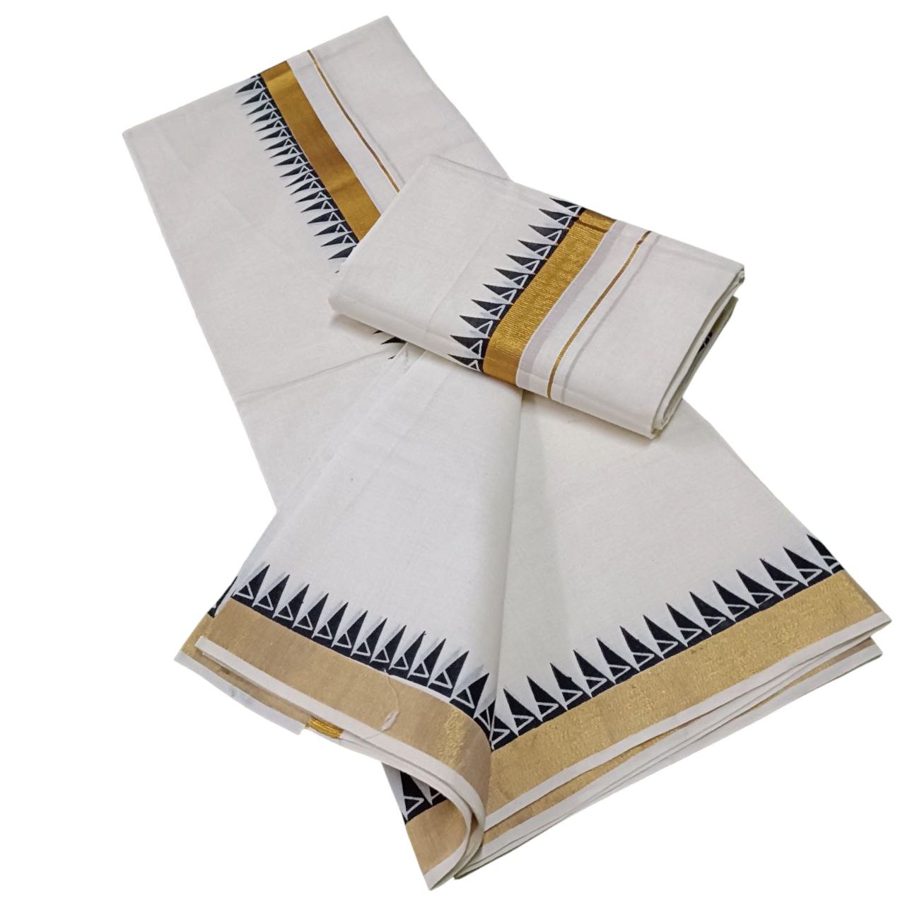 Womens Kerala Traditional Kuthampully Set mundu