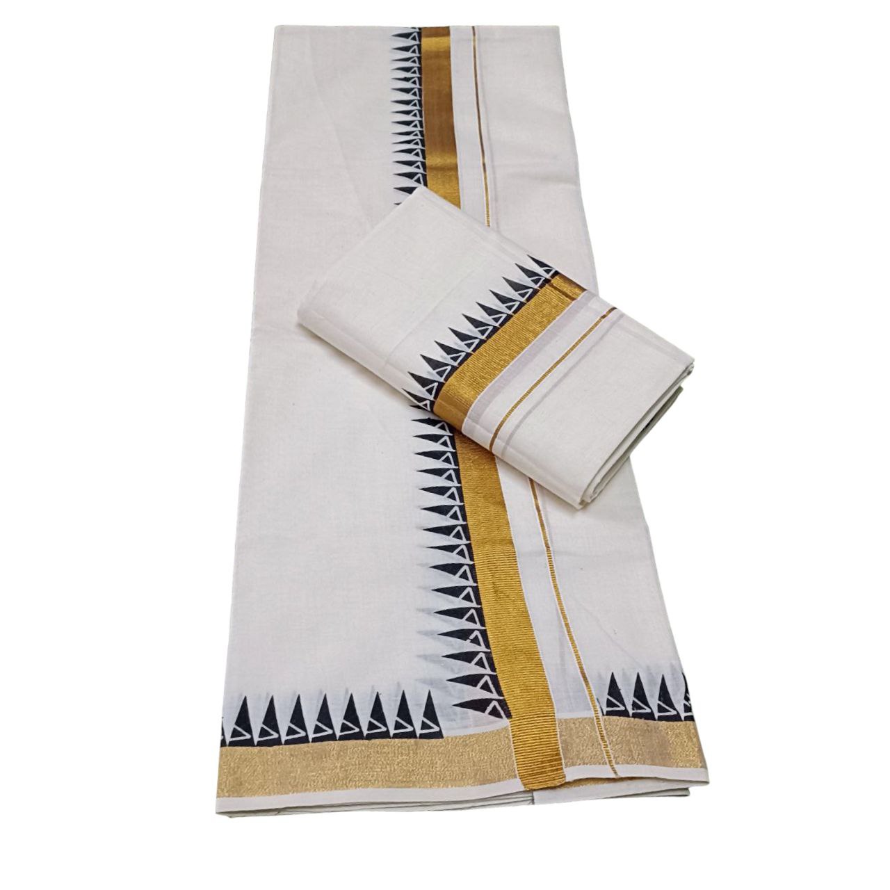 Womens Kerala Traditional Kuthampully Set mundu