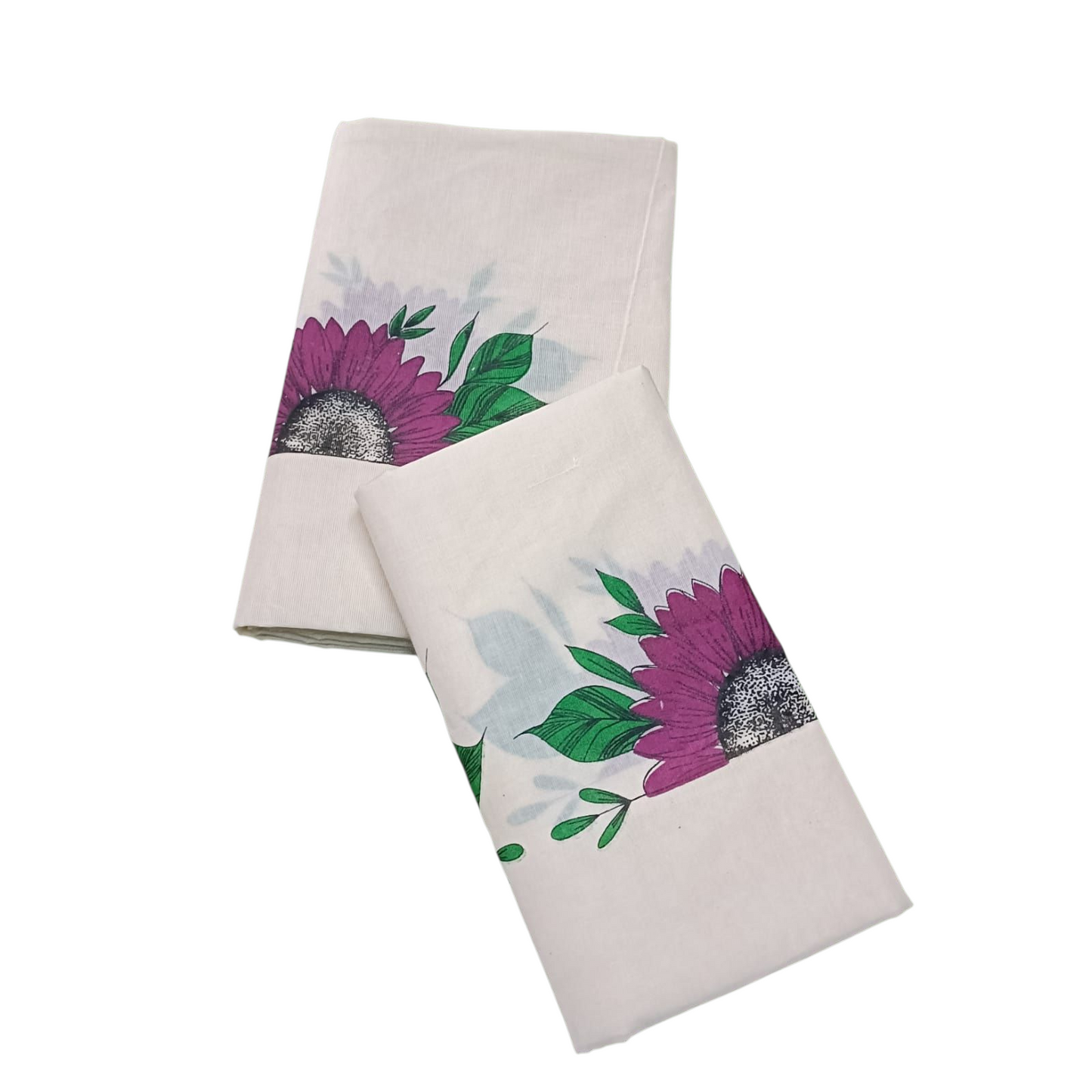 Sunflower printed setmund and setsaree