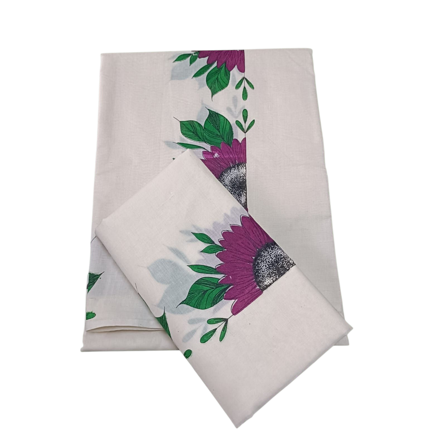 Sunflower printed setmund and setsaree