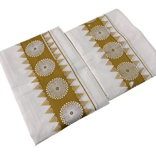 Womens Kerala Traditional Kuthampully Set mundu