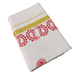 Womens Kerala Traditional Kuthampully Saree