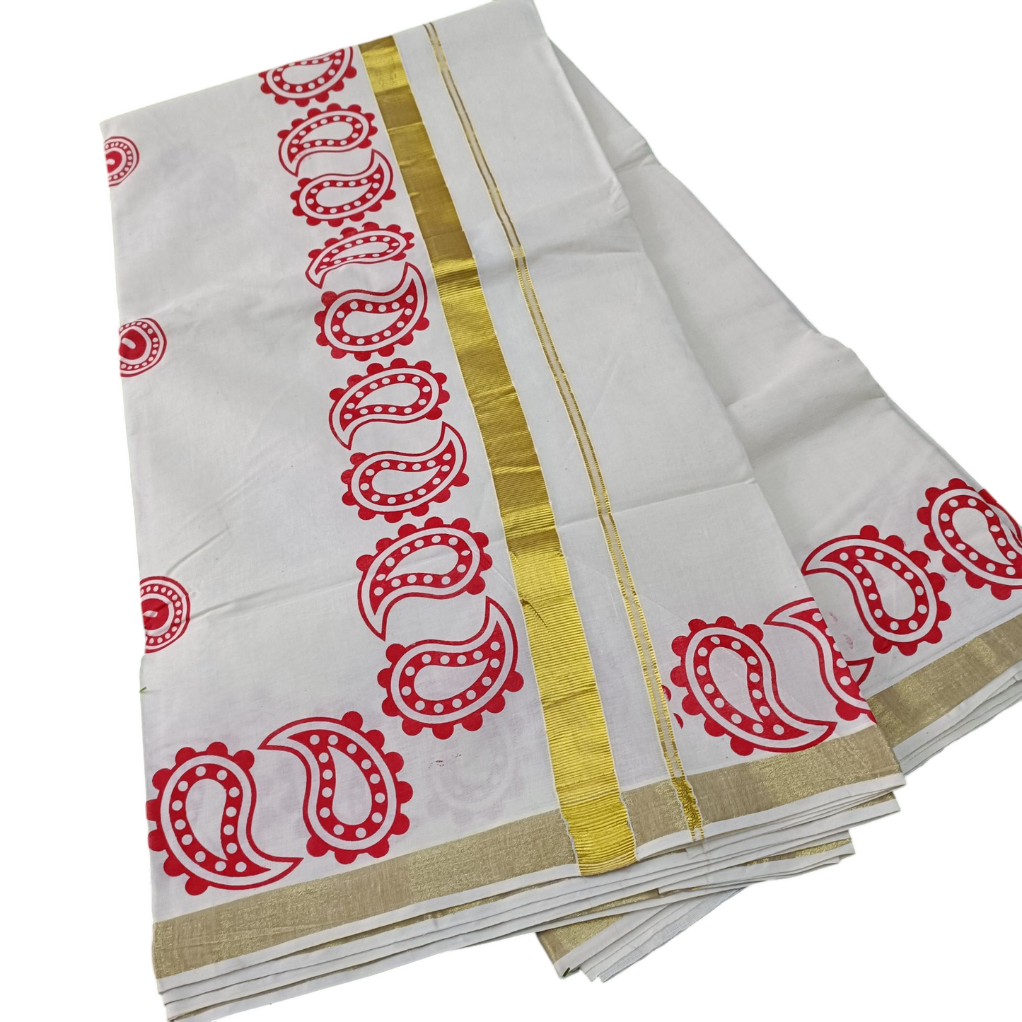 Womens Kerala Traditional Kuthampully Saree