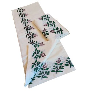 Womens Kerala Traditional Kuthampully Thulasi kathir Set mundu