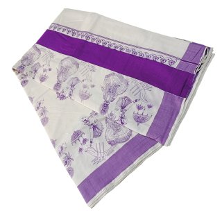 Womens Kerala Traditional Kuthampully Saree