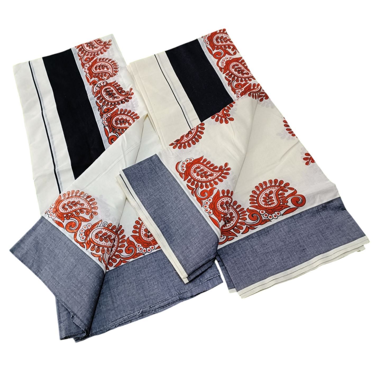 Womens Kerala Traditional Kuthampully Set mundu