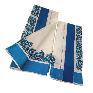 Womens Kerala Traditional Kuthampully Set mundu