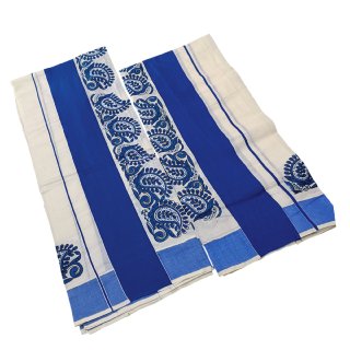 Womens Kerala Traditional Kuthampully Set mundu