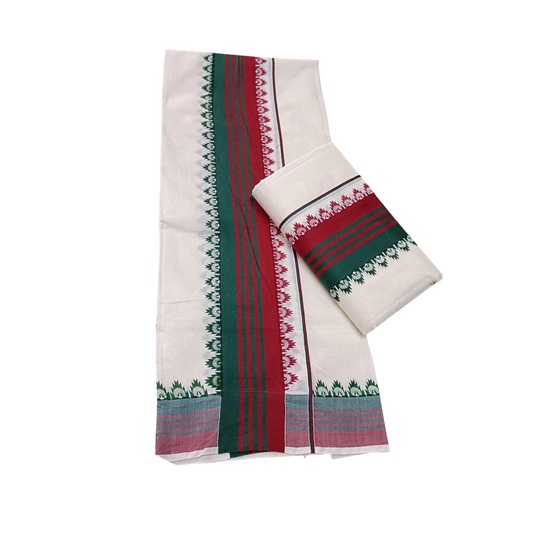 Womens Kerala Traditional Kuthampully Set mundu