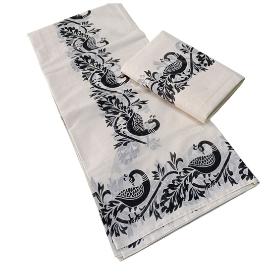 Womens Kerala Traditional Kuthampully Set mundu