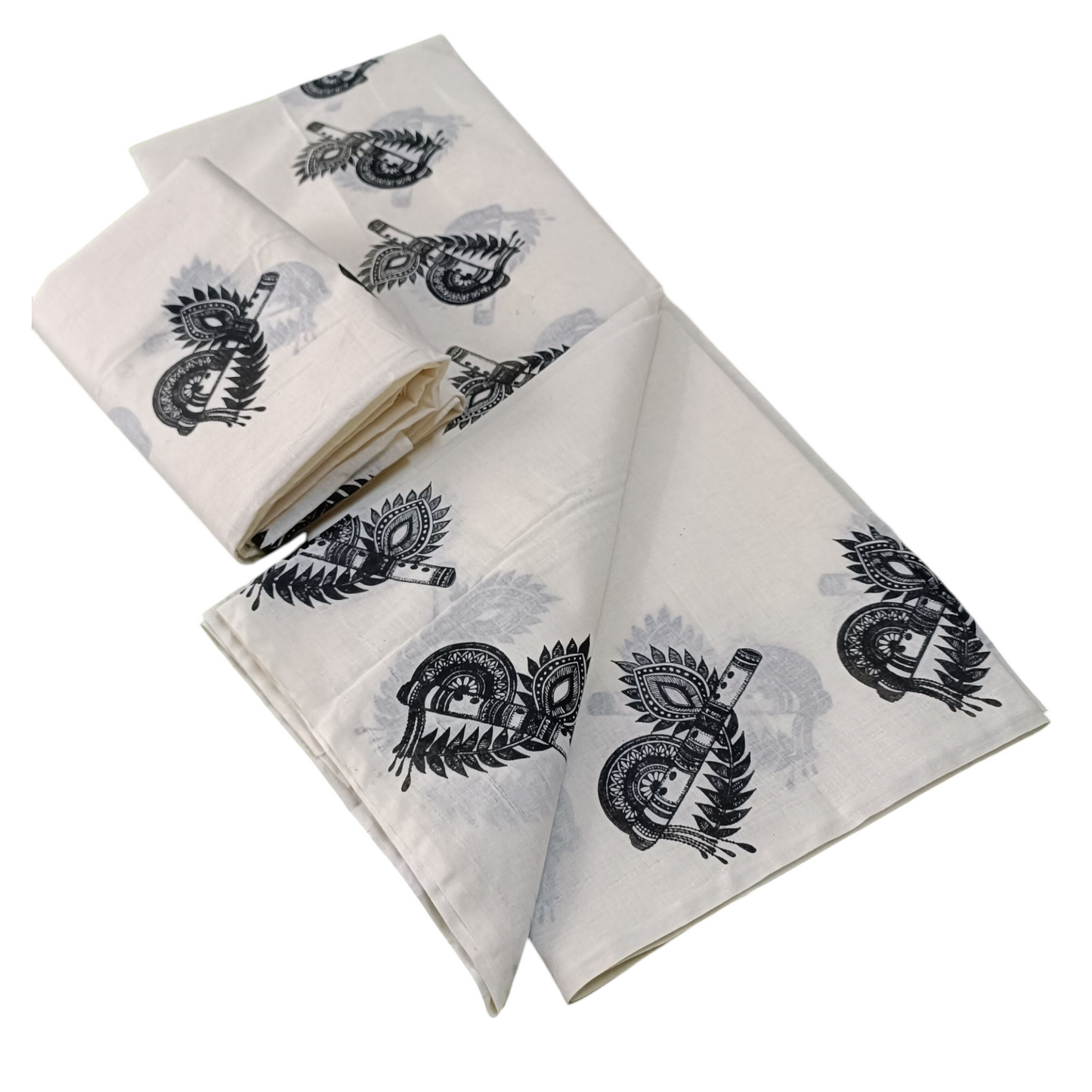 Womens Kerala Traditional Kuthampully Set mundu