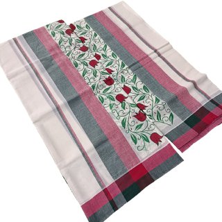 Womens Kerala Traditional Kuthampully Set mundu