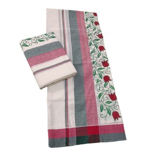 Womens Kerala Traditional Kuthampully Set mundu