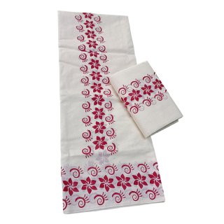 Womens Kerala Traditional Kuthampully Set mundu